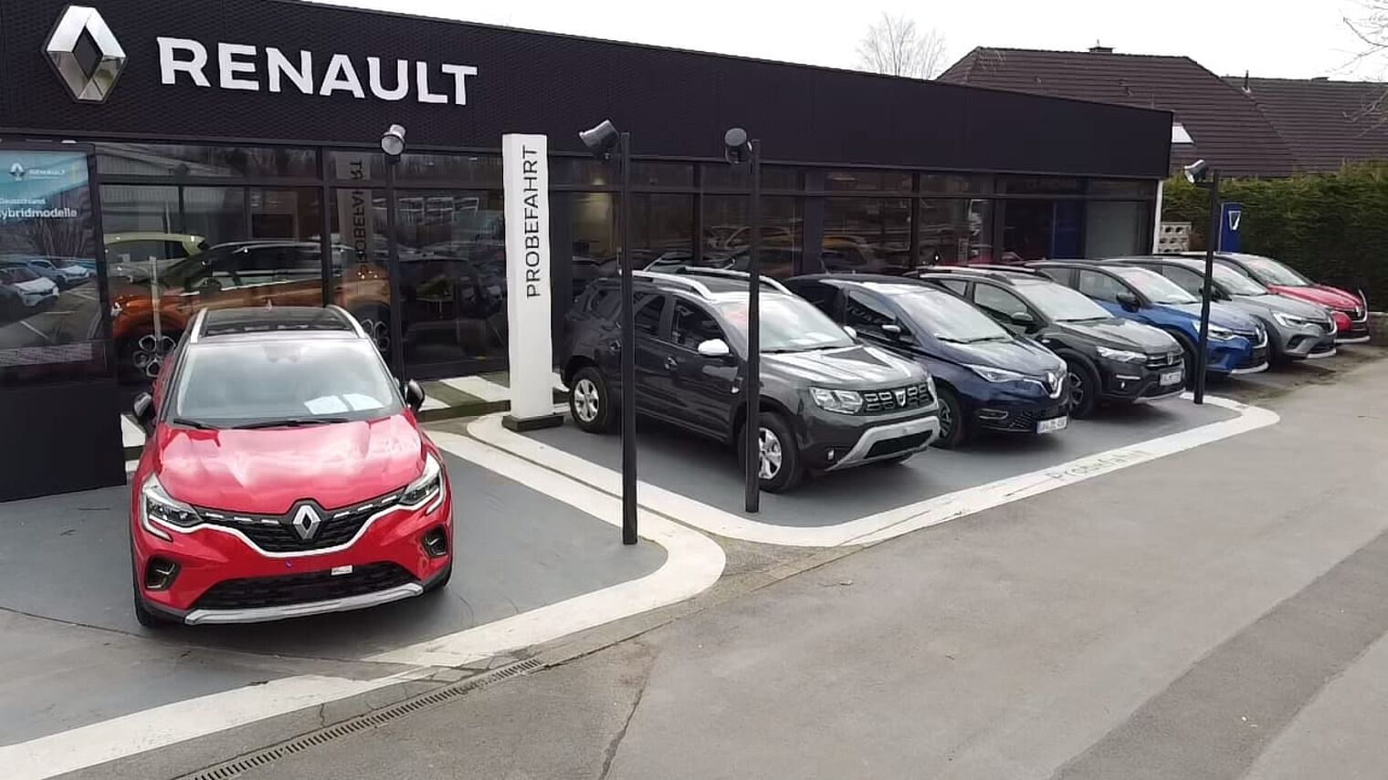 Große Auswahl an Neu- und Gebrauchtwagen